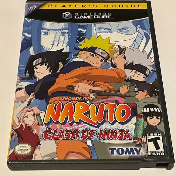 Nintendo Video Games Consoles Naruto Clash Of Ninja Gamecube